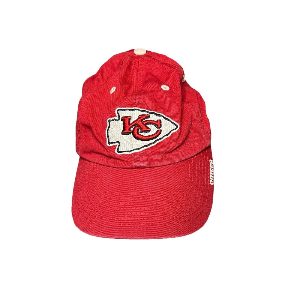 Kansas City Chiefs '47 Brand NFL Hat Red Vintage Strapback Curved Bill Dad Cap